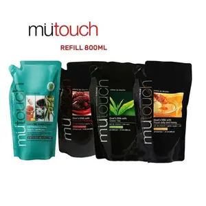 MU TOUCH REFILL SHOWER CREAM 800ML ORIGINAL BPOM - MUTOUCH REFILL