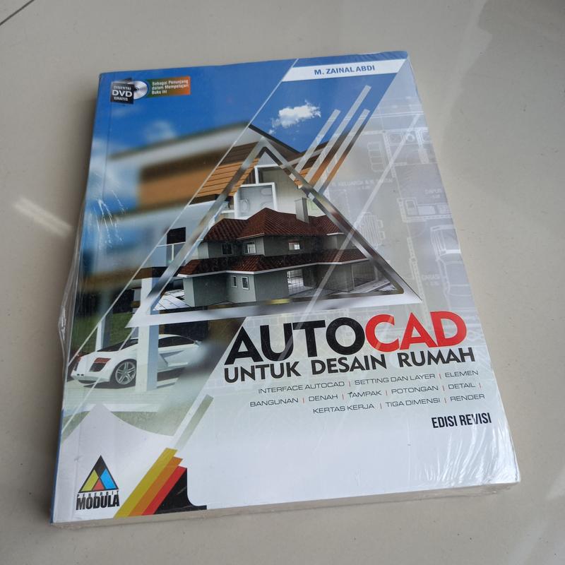 BUKU AUTOCAD UNTUK DESAIN RUMAH - Shop | Tokopedia
