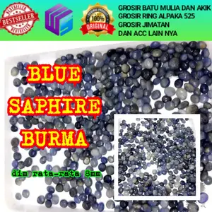 BATU PERMATA BLUE SAPHIRE BURMA