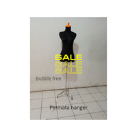 Gambar Manekin Wanita Kain Hitam dengan Kaki Besi - Tinggi 81cm dari permata hanger Kota Bekasi 2 Tokopedia