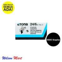Gambar ETONA STAPLES NO 3 24.6-1M 6 MM ISI 1000 dari Wilson Mart Kota Administrasi Jakarta Barat 1 Tokopedia