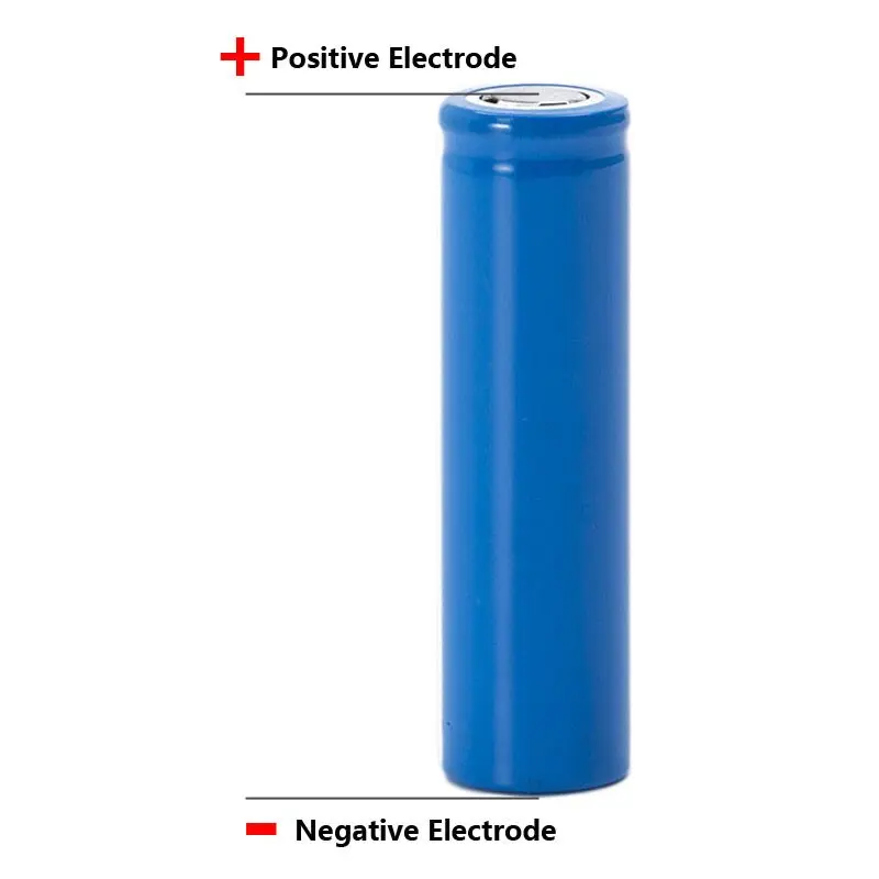 Baterai Cas 18650 Real 1200 mAh Flat Top Baterei Senter Batrei Batre 1