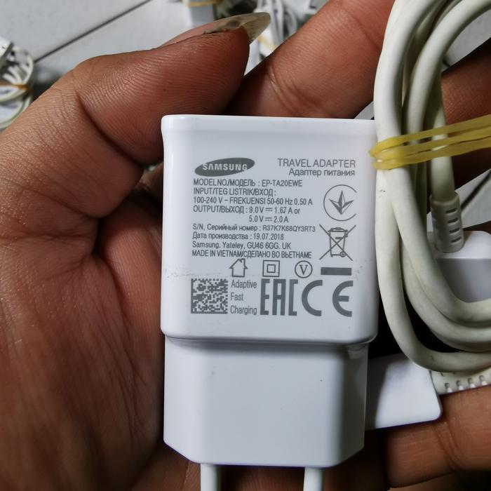 Gambar Charger Samsung Note 8 original Bekas Copotan ORI 10000% dari omjok Kota Administrasi Jakarta Utara Tokopedia