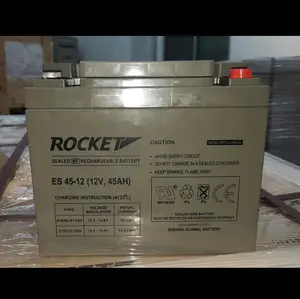 Battery VRLA MF Rocket ES 45-12 12v 45Ah Accu Aki Baterai Kering
