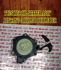 Gambar Recoil Starter statar Tarikan engkol Tu26 3 hole Bintang Double Per dari GENSET CHAINSAW Kota Administrasi Jakarta Barat 3 Tokopedia