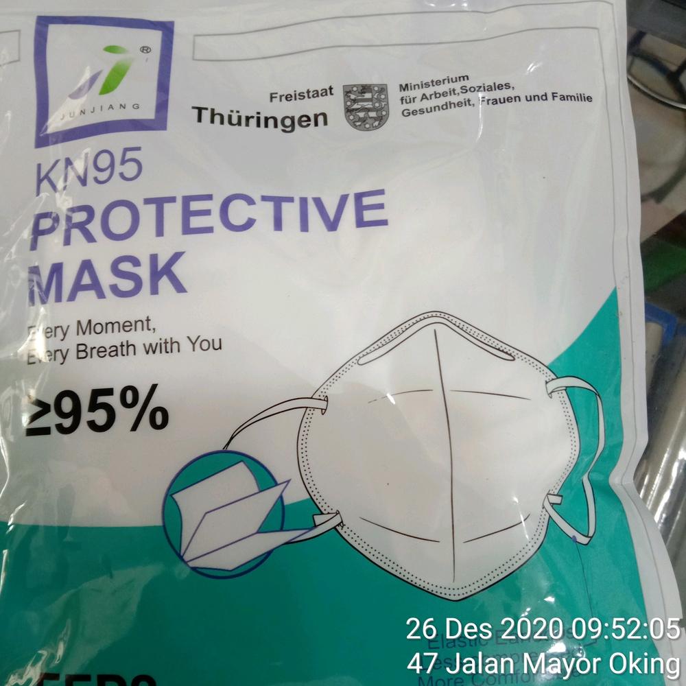 masker KN95 ,5 layer mask filter isi 5pcs
