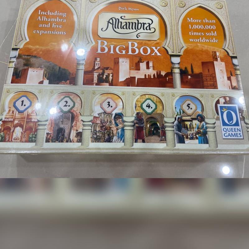 Alhambra Big Box Original Alhambra Board Game - Shop | Tokopedia