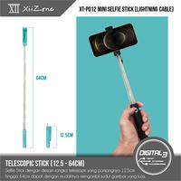 Gambar XT-P12 Selfie Stick Lightning Port iPhone Tongsis iPhone dari Digital 3 Kota Denpasar 2 Tokopedia