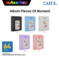Gambar Album MINI Piece of Moment 64 Foto Fujifilm Instax Mini/Photo 2R - Biru dari Instaxshop Kota Bandung 1 Tokopedia