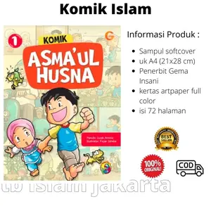 Komik Anak Islam - Seri Komik Asmaul Husna Jilid 1 Buku Cerita Anak