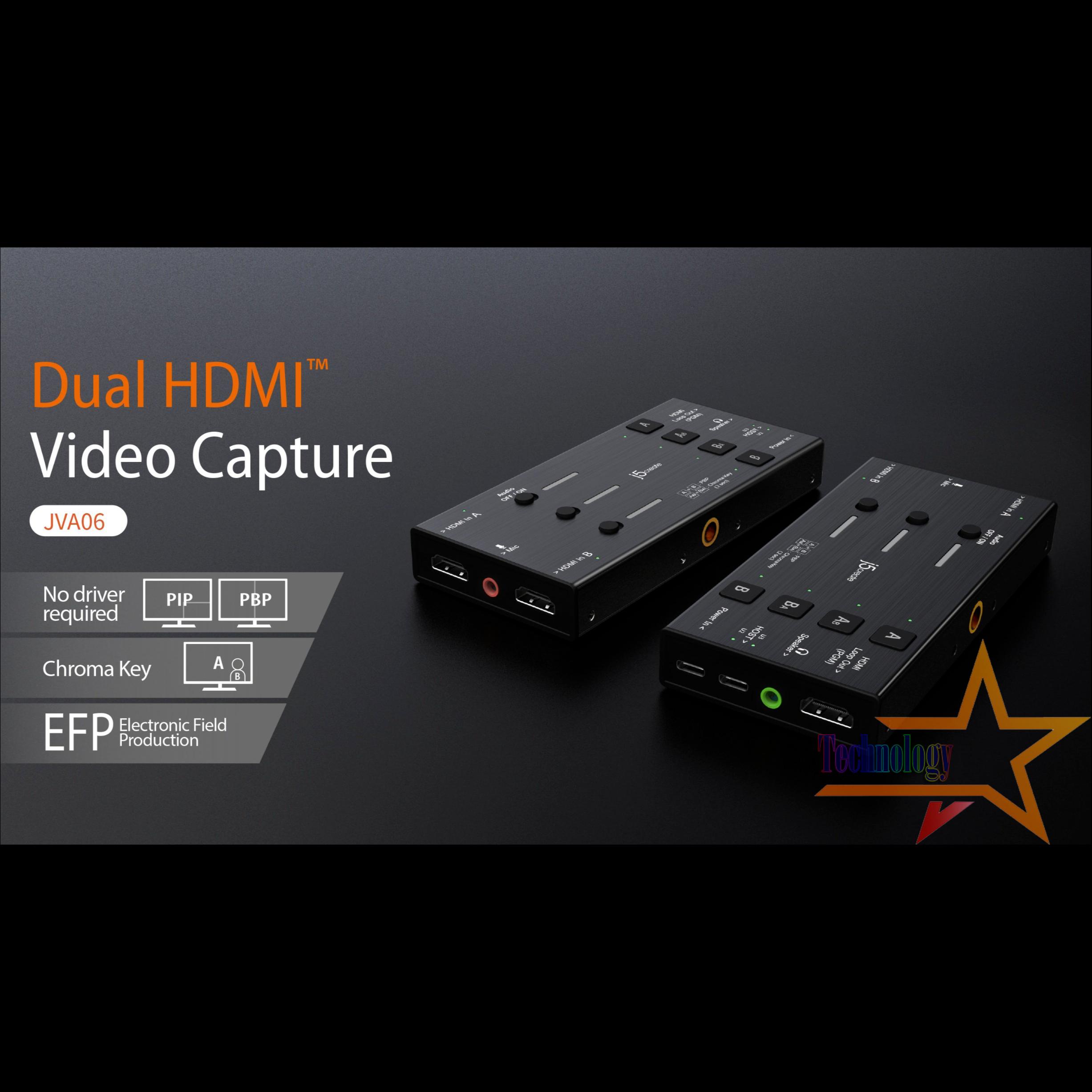 Live Streaming HDMI Video Switcher+Capture (2X HDMI Input) Support PIP