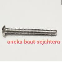 Gambar Baut L Button M8x70 Stainless Steel dari ANEKA BAUT SEJAHTERA Kab. Bekasi 1 Tokopedia