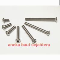 Gambar Baut L Button M8x16 Stainless Steel dari ANEKA BAUT SEJAHTERA Kab. Bekasi 2 Tokopedia
