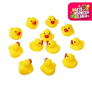 Mainan Mandi Bayi BEBEK KARET ISI 12pcs