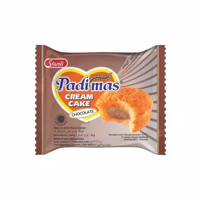 PADI MAS CREAM CAKE COKLAT 10 X 9 GR
