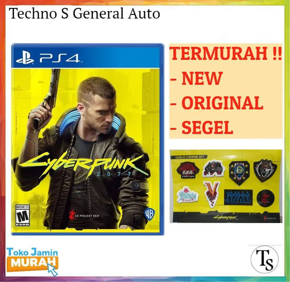 PS4 Cyberpunk 2077 / Game PS4 Cyber punk 2077