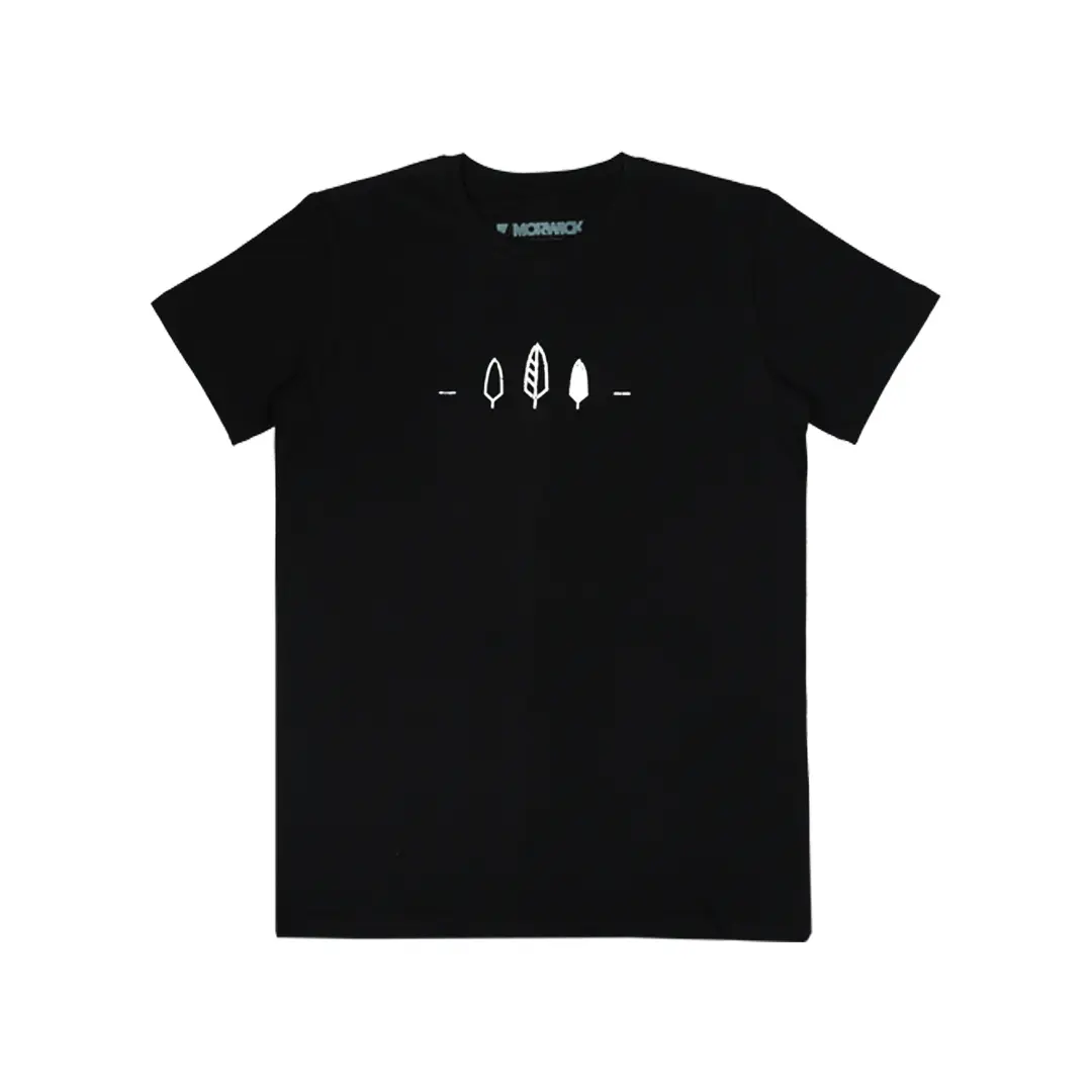 MORWICK - Kaos Short Sleeve Lengan Pendek Pria - Local Genius - Hitam