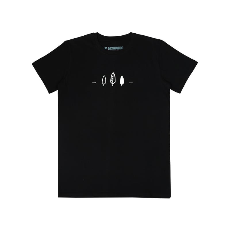 MORWICK - Kaos Short Sleeve Lengan Pendek Pria - Local Genius - Hitam 0