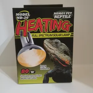 SOLAR LAMP Full Spectrum Lampu UVA UVB Reptil Torto Nomoy 80w 100w