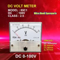 Gambar Voltmeter DC Analog 0V-100V / 0-100 Volt 85C1 dari Mitra Abadi Spareparts Kota Administrasi Jakarta Barat 1 Tokopedia