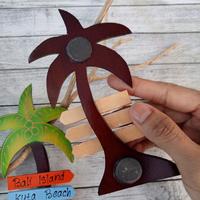 Gambar MAGNET DIRECTION PALM KAYU (03-672) TEMPELAN KULKAS MAGNET KULKAS dari Daun The Gift Shop Kab. Badung 2 Tokopedia