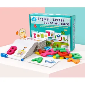 Puzzle English Letter Learning Card