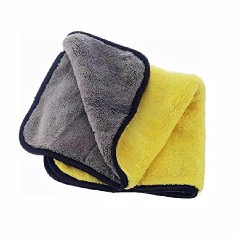 Microfiber Kain Lap 30x30 cm Kain Lap Serbaguna 2 Sisi Halus 500 GSM 3