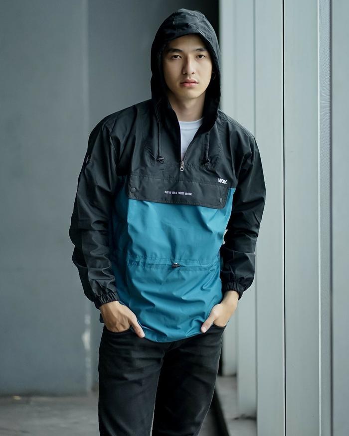 Gambar Cagoule Jacket Snowdope Pria WOLV / Jaket Cagoule Windbreake dari Almoundshop Kota Cimahi Tokopedia