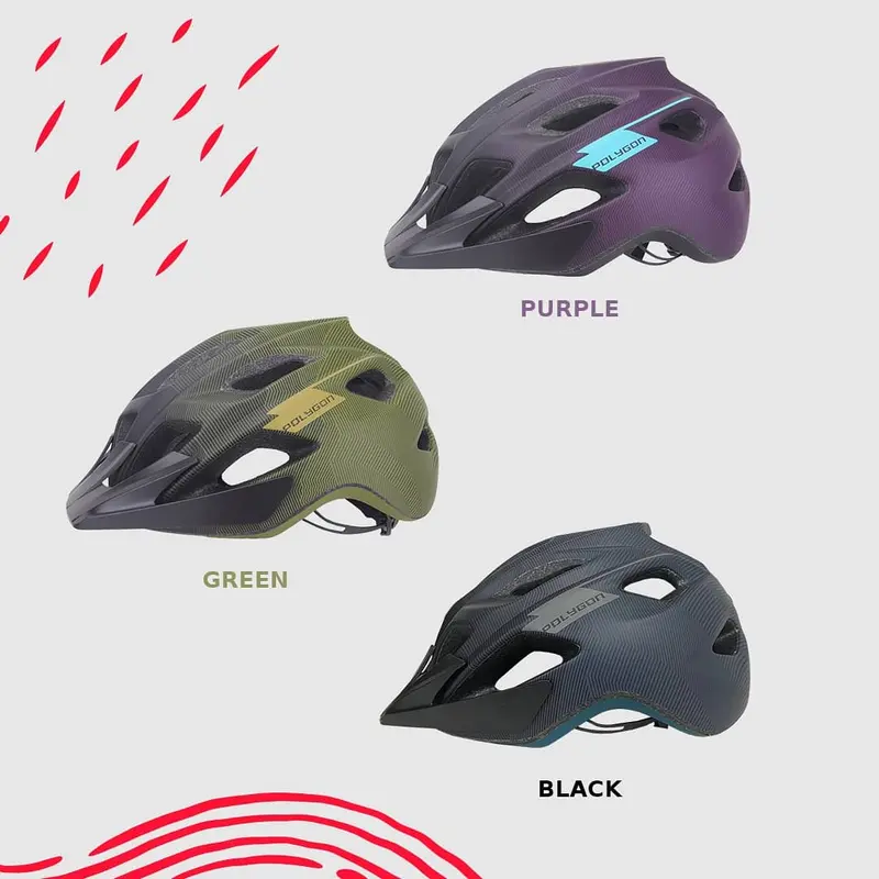 Polygon Moxie Helm Sepeda MTB Seli 1