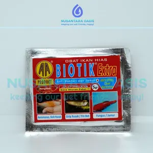 OBAT IKAN / BIOTIK EXTRA / 5g r/ SACHAET / AA