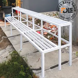 Rak Pot bunga susun 2 panjang 3 meter