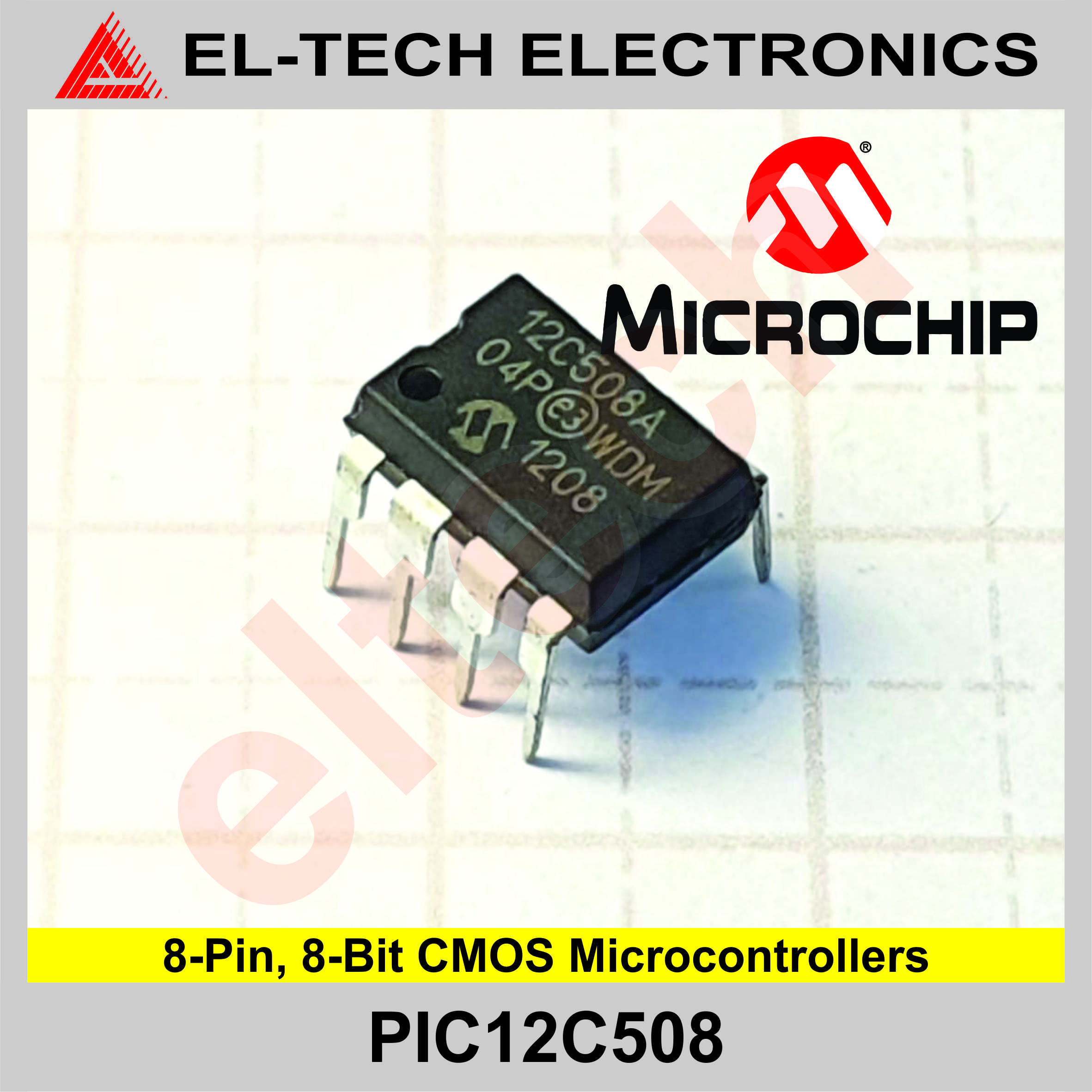 PIC12C508 PIC12C508A PIC 12C508 12C508A 8-Bit CMOS Microcontrollers