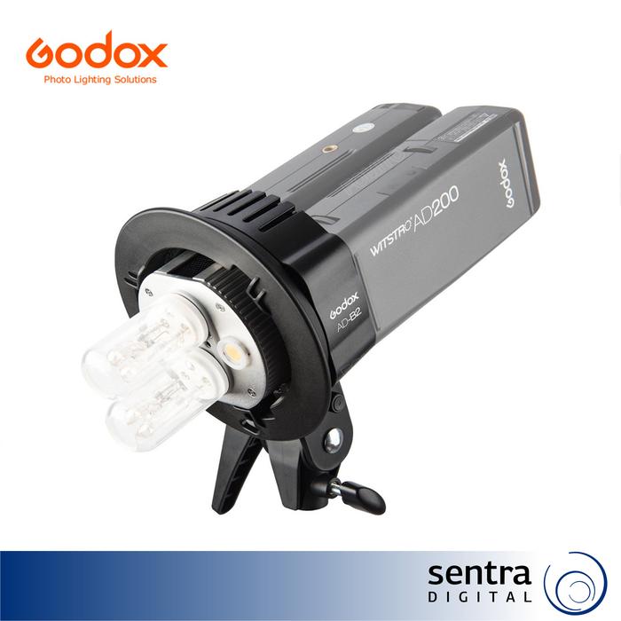Gambar Godox Twin Flash Head AD-B2 for AD200 dari Sentra Digital Kota Surabaya Tokopedia