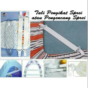Sheet Gripper - Tali Ikat Ujung Sprei Kait 30gr - harga per set isi 4