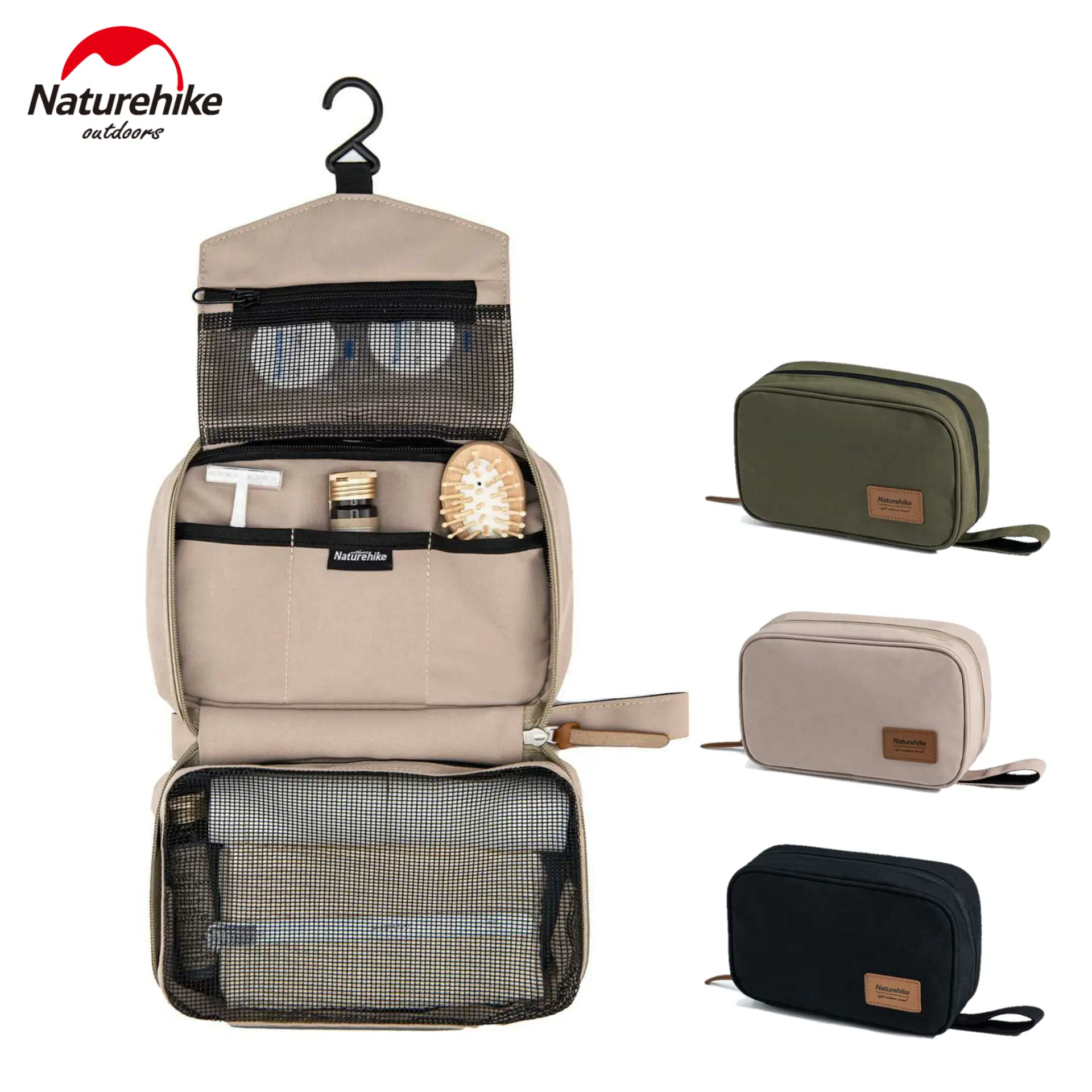 TAS TOILETRIES NATUREHIKE NH20SN010 SN03 TAS PERLENGKAPAN MANDI MAKE UP KOSMETIK KANTONG PERALATAN CAMPING HIKING BERKEMAH PENDAKI GUNUNG TRAVELING MEMANCING WATERPROOF ANTI AIR TOILET STORAGE BAG LIGHTWEIGHT ORGANIZER TRAVEL POUCH ULTRALIGHT