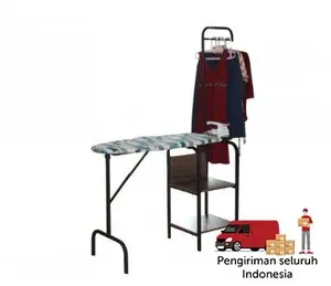 Meja setrika lipat gantungan baju ms 9101 LUAR BANDUNG