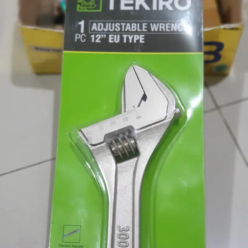 KUNCI INGGRIS TEKIRO 12" KUNCI BACO ADJUSTABLE WRENCH TEKIRO 12 INCHI 1