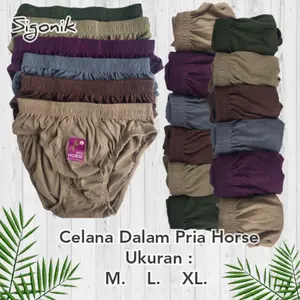CD Celana Dalam Pria Dewasa Laki-laki Cowok Remaja Horse M L XL XXL