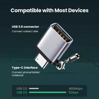 Gambar UGREEN OTG USB Type C to USB 3.0 OTG Adapter Alumunium alloy 50283 dari Edgecom Kota Administrasi Jakarta Pusat 2 Tokopedia