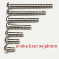 Gambar Baut L Button M8x16 Stainless Steel dari ANEKA BAUT SEJAHTERA Kab. Bekasi 4 Tokopedia