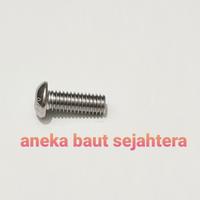 Gambar Baut L Button M8x16 Stainless Steel dari ANEKA BAUT SEJAHTERA Kab. Bekasi 1 Tokopedia