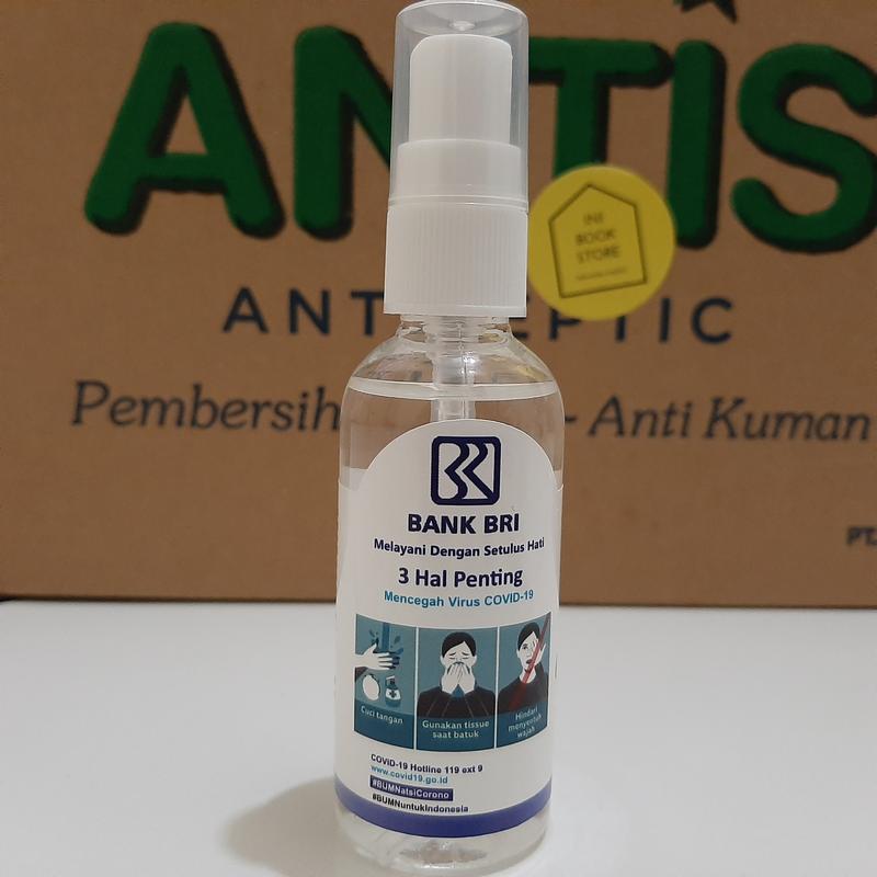 Custom hand sanitizer 55 ml isian antis murni 2