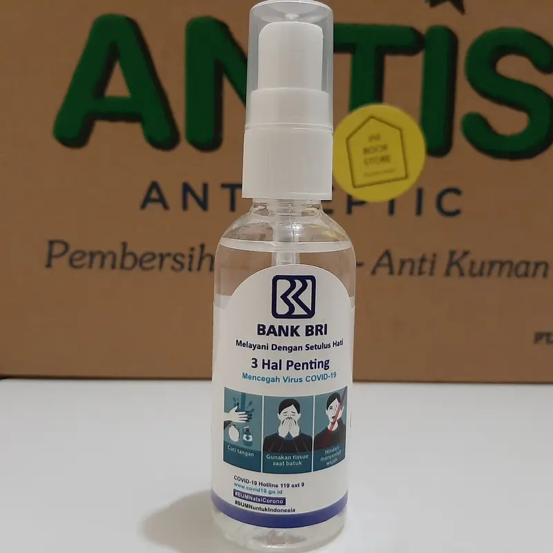 Custom hand sanitizer 55 ml isian antis murni 2