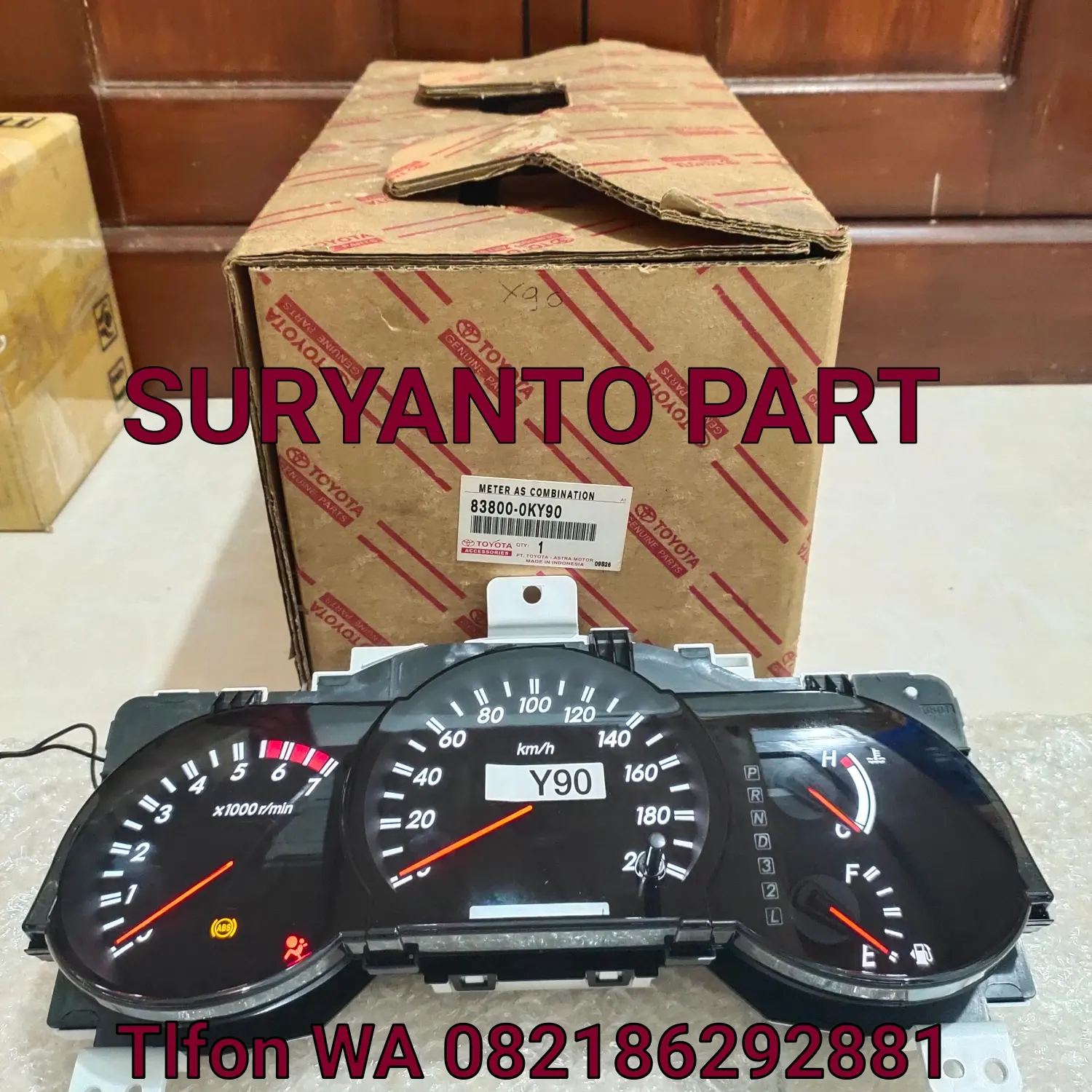 Speedometer Kilometer 83800-0KY90 Toyota Fortuner Bensin Matic(ORI)