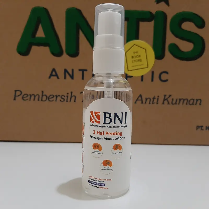 Custom hand sanitizer 55 ml isian antis murni 4