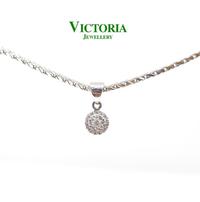 Gambar Liontin Berlian/Pendant Diamond-Victoria Jewellery-4093 - White Rose Gold dari Victoria Jewellery Online Kota Administrasi Jakarta Selatan 2 Tokopedia