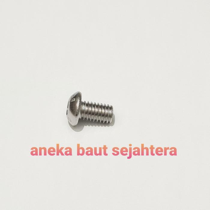 Gambar Baut L Button M5x12 Stainless Steel dari ANEKA BAUT SEJAHTERA Kab. Bekasi Tokopedia