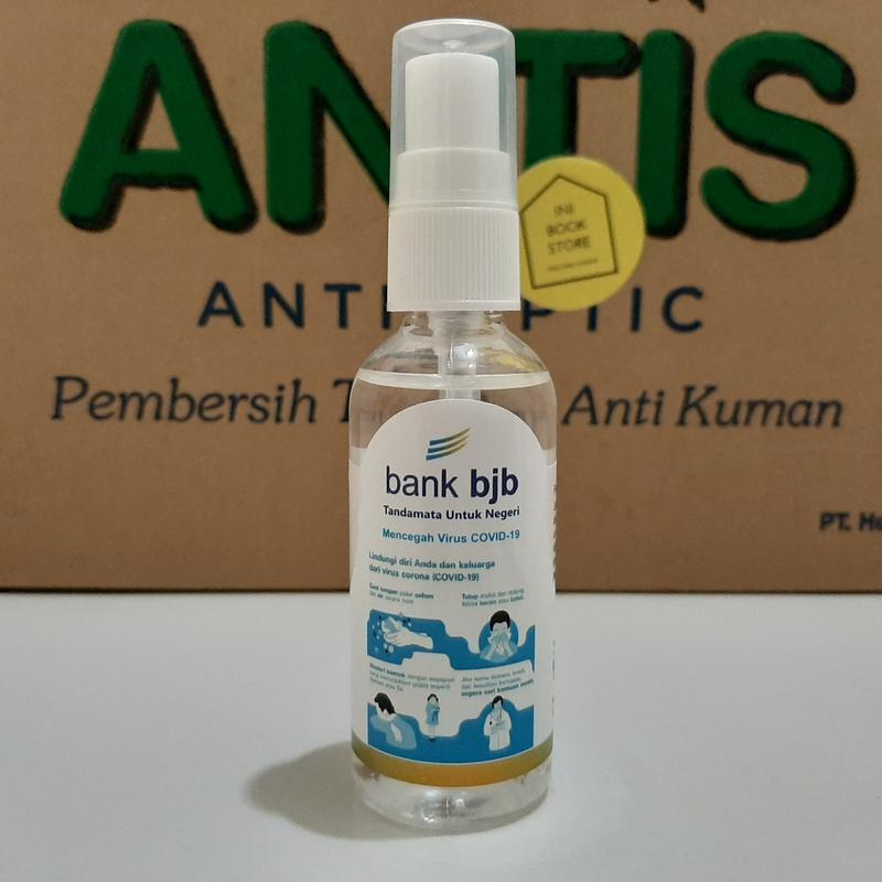 Custom hand sanitizer 55 ml isian antis murni 3