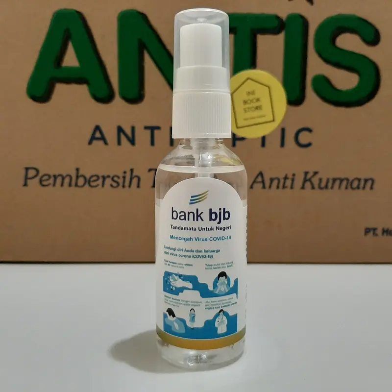 Custom hand sanitizer 55 ml isian antis murni 3