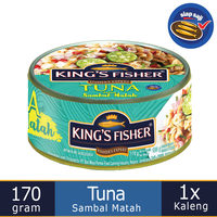 Gambar King's Fisher Tuna Sambal Matah Daging Tuna Makanan Kaleng 170 g dari Kingsfisher Kota Administrasi Jakarta Utara 5 Tokopedia